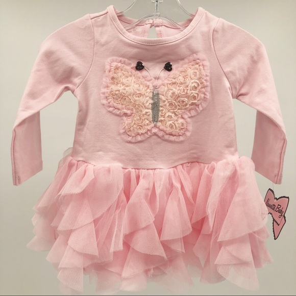 Nanette Baby Other - NWT Nannette Butterfly Shirt Long Sleeve Pick 6-9m